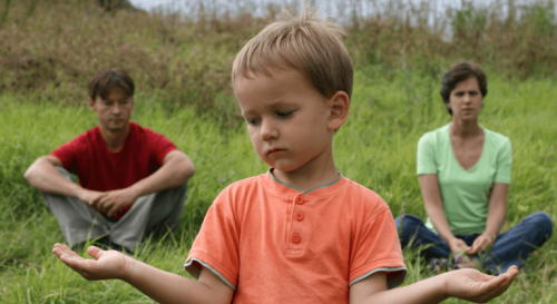 enfant entre ses parents divorcés