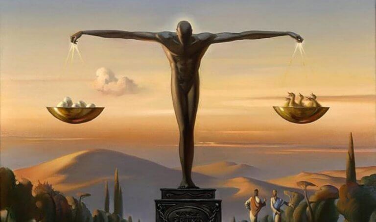 figure représentant la justice