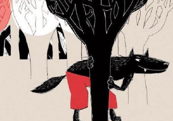 la méfiance instinctive du loup