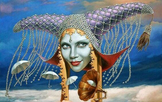 femme masque