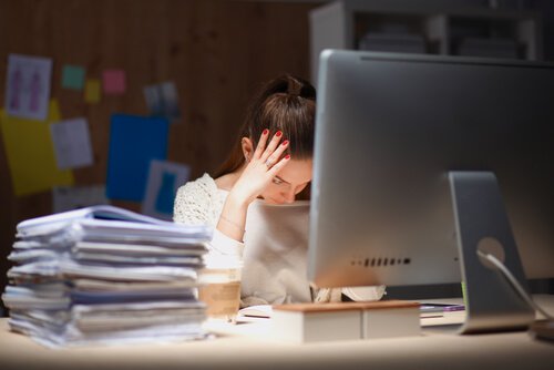 femme souffrant d'anxiété