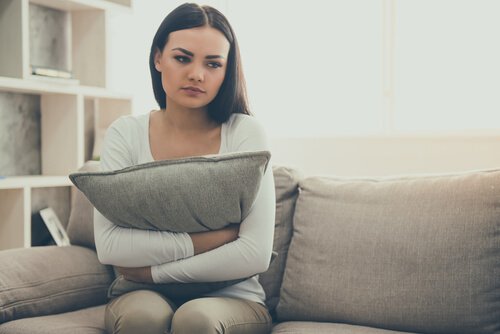 femme pensive