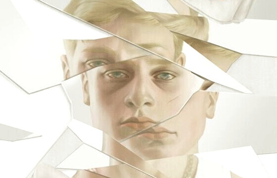 image d'homme fragmentée