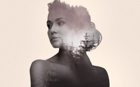 femme et image de la nature