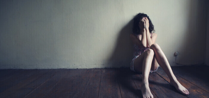 femme atteinte du trouble schizo-dépressif