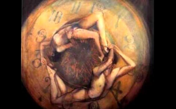 couple et horloge