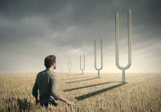 homme dans un champ de blé