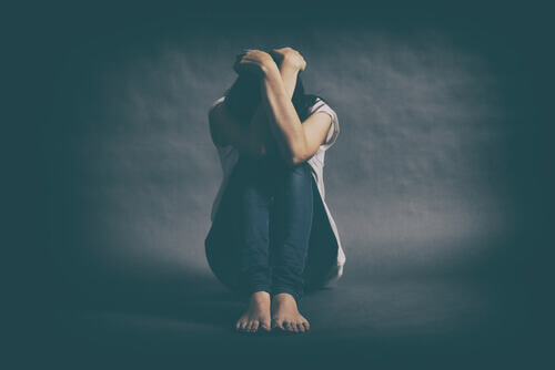 femme dépressive