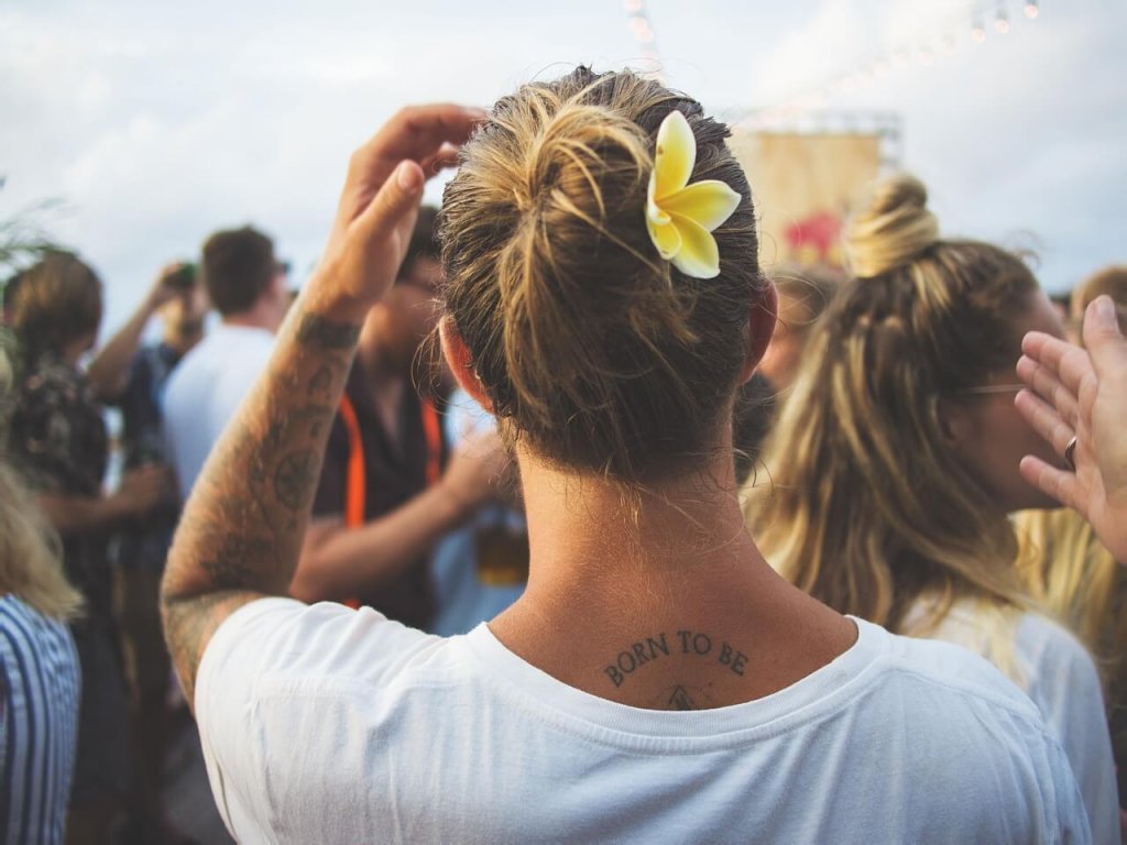 femme tatouée