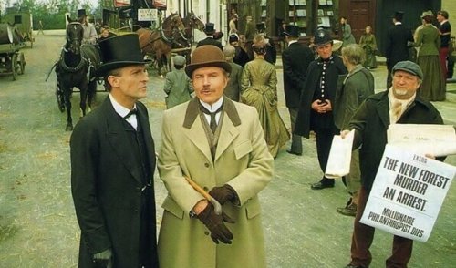 série sherlock holmes