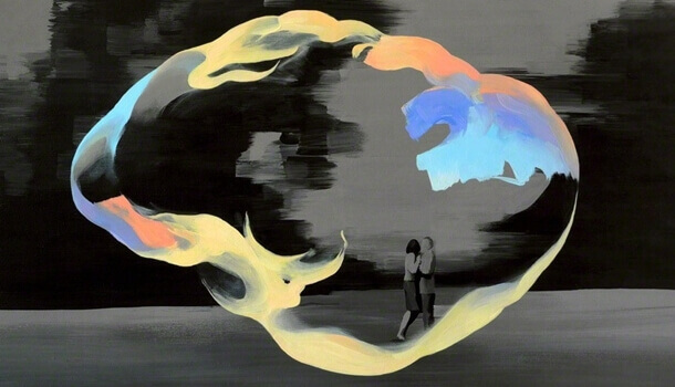 couple dans la tourmente