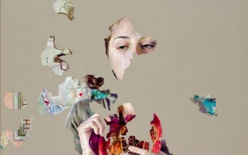 femme en morceaux