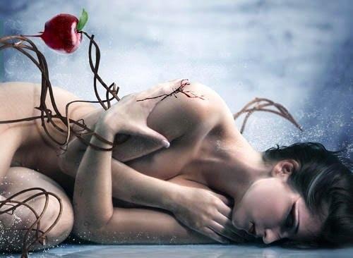 femme triste