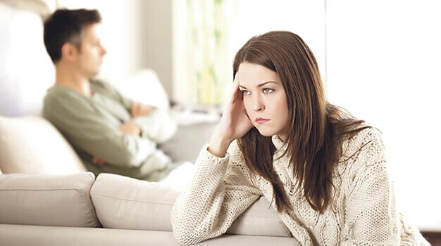 femme qui ne va pas bien