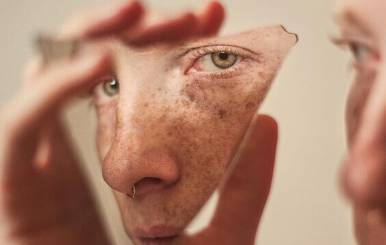 fragment de visage