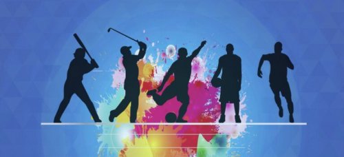 figures pratiquant un sport