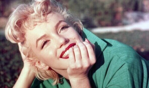 marilyn monroe qui sourit