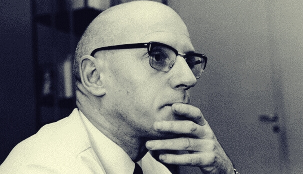 Une photo de Michel Foucault