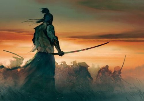 samourai au combat