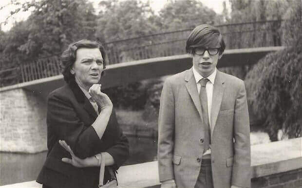 Stephen Hawking jeune