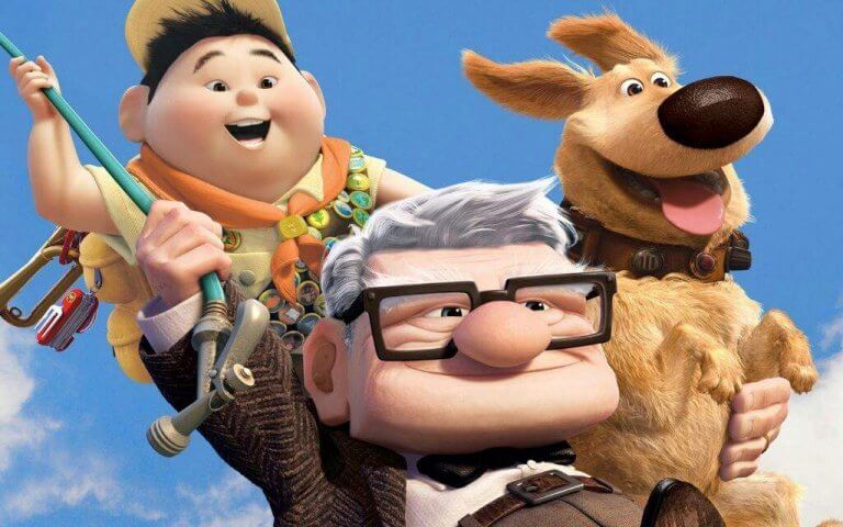 carl, russell et leur chien