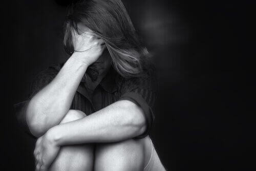 femme qui a peur