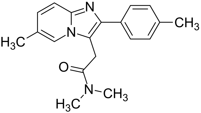 formule chimique du zolpidem