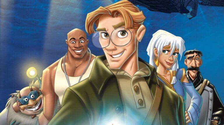 personnages d'atlantis