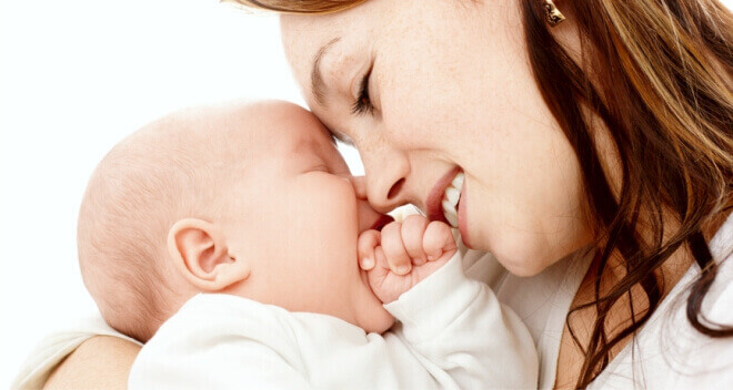 mère et son bébé