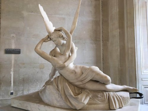 psyché ranimée par le baiser de l'Amour
