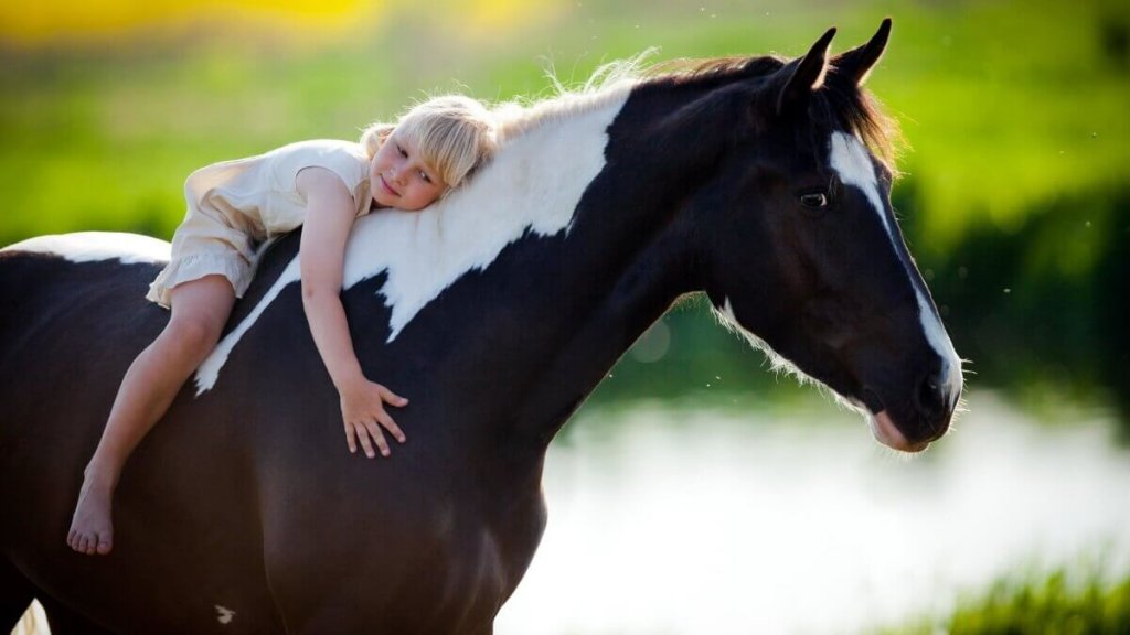 enfant et cheval