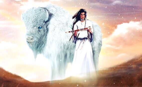 La femme bison blanc, une merveilleuse légende des Amérindiens