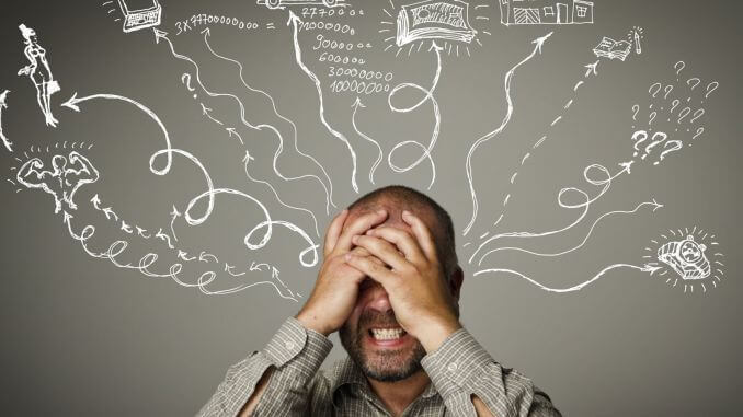 homme souffrant d'aboulomania