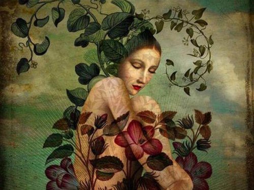 tableau d'une femme
