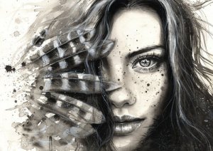 J’adore les personnes qui embrassent avec le regard