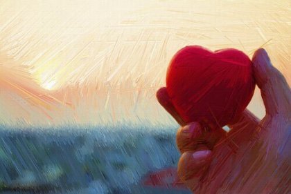 embrasser avec le regard et avec le coeur