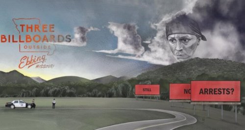 affiche du film Three Billboards Les Panneaux de la vengeance