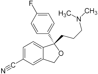 formule chimque de l'escitalopram