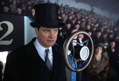 colin firth dans le discours d'un roi