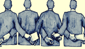 La corruption commence avec des personnes anonymes