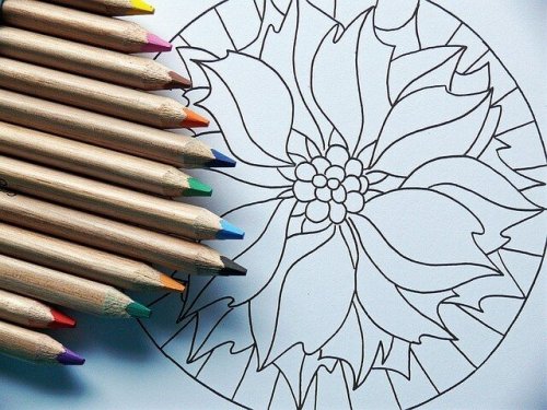 le coloriage est une activité d'art-thérapie