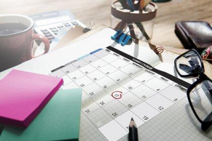 avoir un planning pour éviter le stress académique