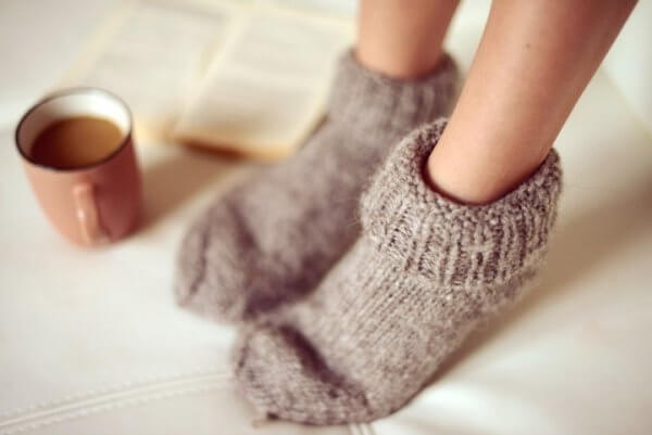 les pieds froids font partie des symptômes de l'anxiété