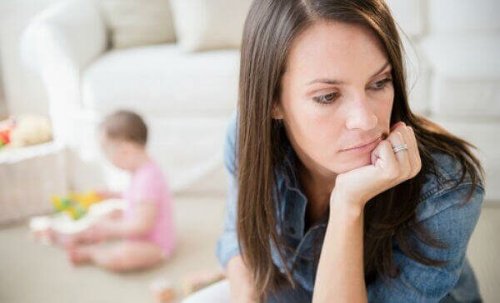 dépression post-adoption chez une mère