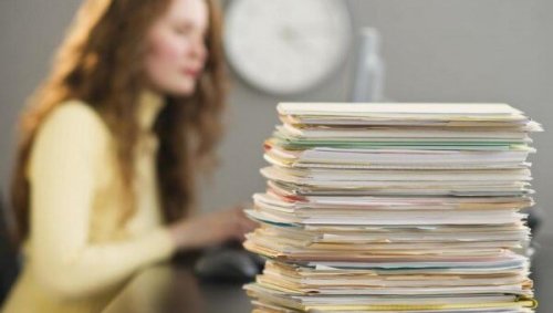 pile de dossiers