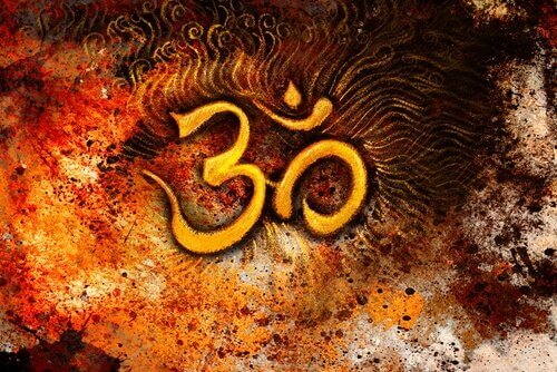 répétition de mantras : om