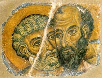 peintures d'hommes mariés : adelphopoiesis