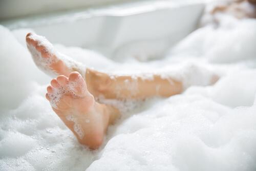bain pour prendre soin de vous