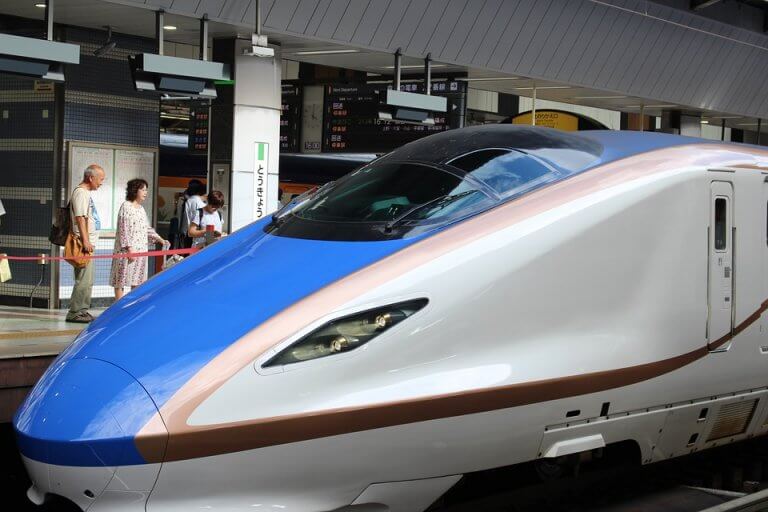train grande vitesse au japon