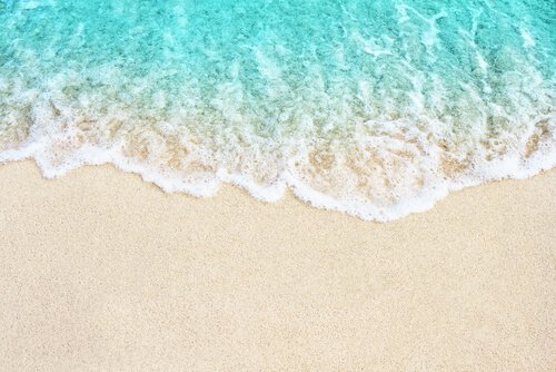 la métaphore des vagues sur la plage